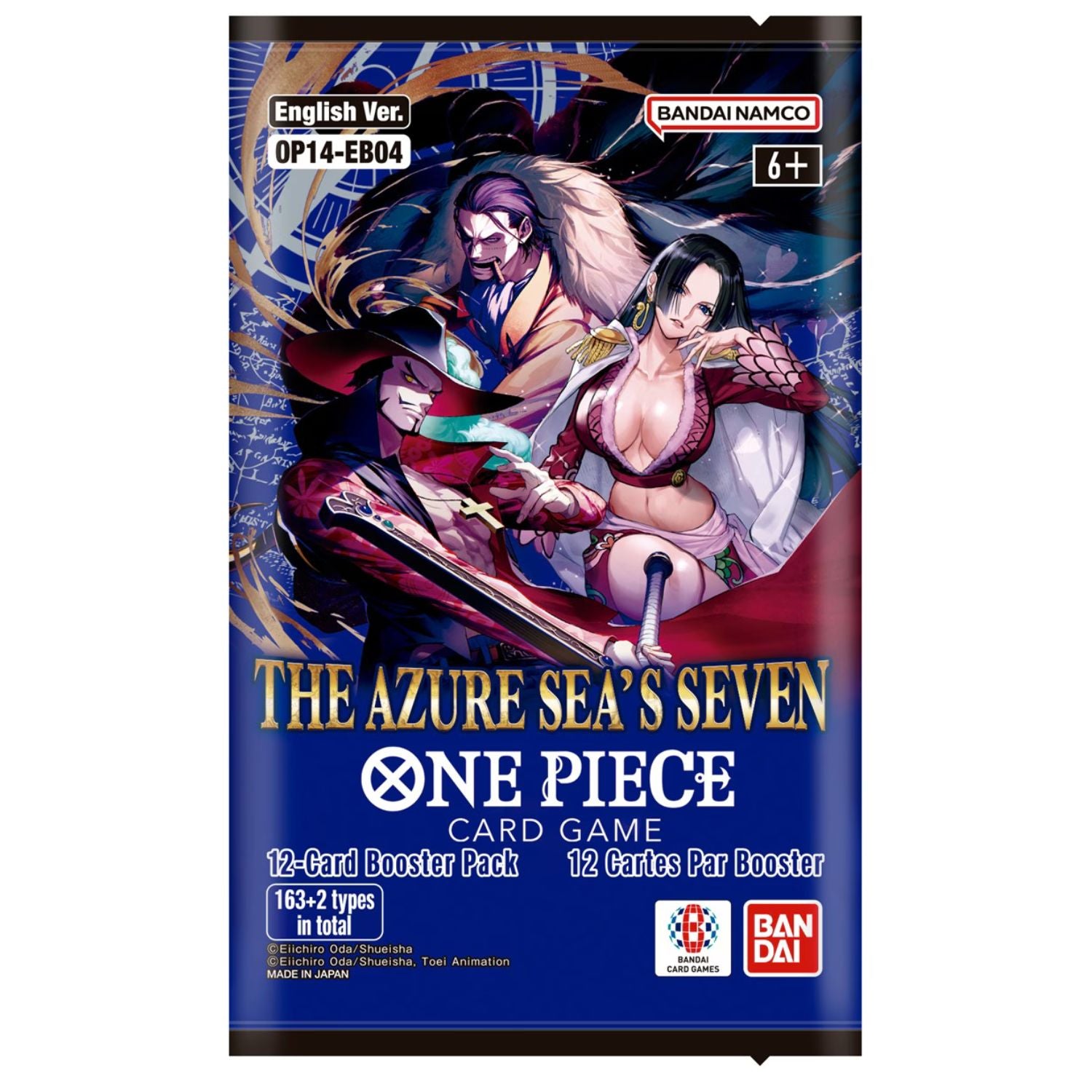 One Piece Card Game: OP14 - The Azure Sea's Seven Booster Pack